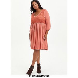 Super Soft Rusty Brown Torrid Dress